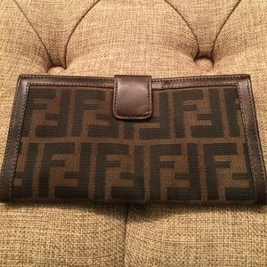 AUTHENTIC Monogramed Fendi Wallet